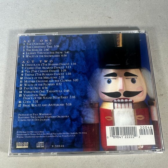 Tchaikovskys Nutcracker CD London Symphony Orchestra Don Jackson 1996 Classical - Picture 2 of 3
